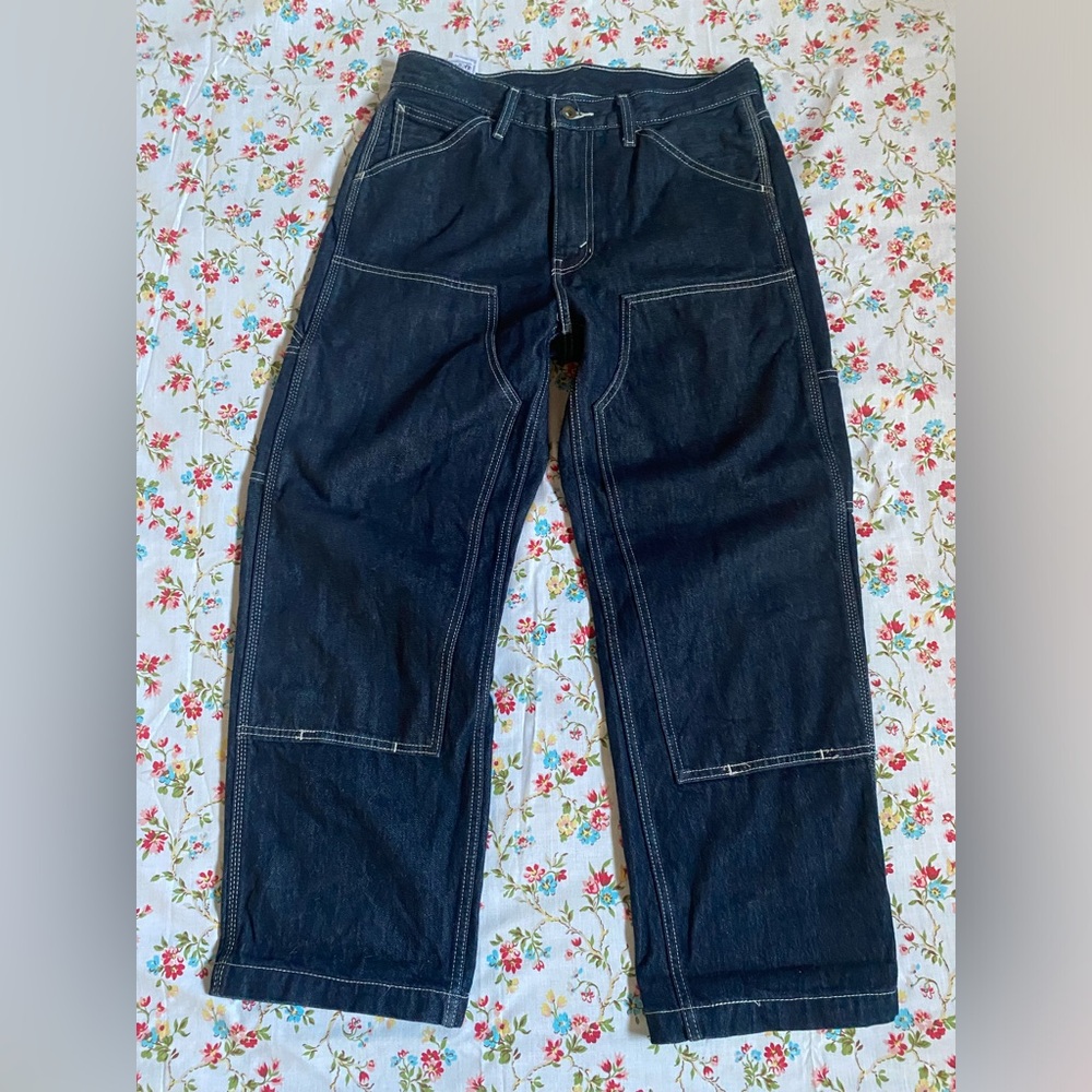 Levi’s double knee work pant, raw denim, 32x28